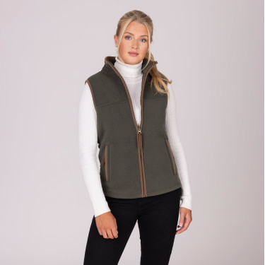Shires Aubrion Core fleecebodywarmer Groen Shires Aubrion Core fleecebodywarmer Groen