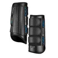 Guêtres de cross Carbon antérieurs Shires Arma Noir