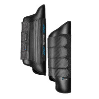 Guêtres de cross Carbon postérieurs Shires Arma Noir