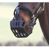 Shires Greenguard graasmasker Zwart
