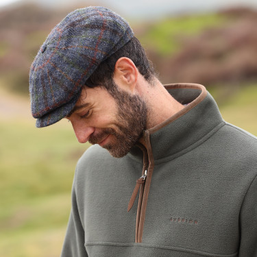 Heren half-zip fleece Shires Aubrion Core Groen
