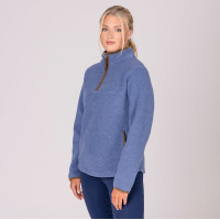 Polaire demi-zip Core Shires Aubrion Bleu