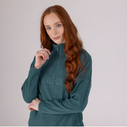 Aubrion Shires Equestrian kwart-zip fleece Tijm Groen Aubrion Shires Equestrian kwart-zip fleece Tijm Groen