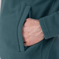 Aubrion Shires Equestrian kwart-zip fleece Tijm Groen Aubrion Shires Equestrian kwart-zip fleece Tijm Groen