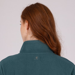 Aubrion Shires Equestrian kwart-zip fleece Tijm Groen Aubrion Shires Equestrian kwart-zip fleece Tijm Groen
