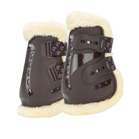 Protège-boulets Carbon Pro SupaFleece Shires Arma Marron Protège-boulets Carbon Pro SupaFleece Shires Arma Marron