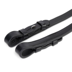 Rênes caoutchouc à insert nylon Shires Velociti Lusso