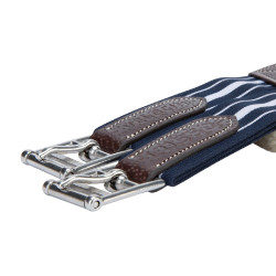 Sangle bavette Elite Shires Velociti Lusso Havane Marron