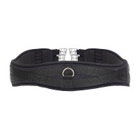 Sangle à mousse à mémoire de forme Shires Arma Noir Sangle à mousse à mémoire de forme Shires Arma Noir