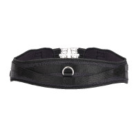 Shires Arma elastische Airflow-singel Zwart