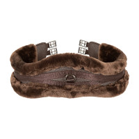 Sangle anatomique SupaFleece Shires Arma Marron