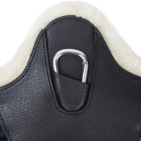Sangle courte à crampons Elite Shires Velociti Lusso Noir