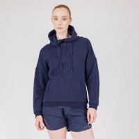 Sweat à capuche React Shires Aubrion Minuit Bleu