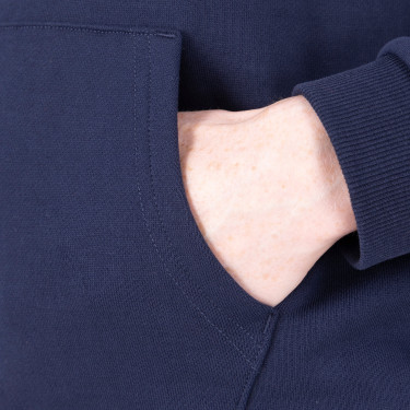 Sweat à capuche React Shires Aubrion Minuit Bleu