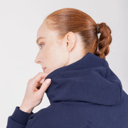 Sweat à capuche React Shires Aubrion Minuit Bleu