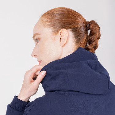 Sweat à capuche React Shires Aubrion Minuit Bleu