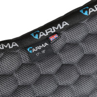 Tapis de selle Air Motion Luxe Shires Arma Gris Tapis de selle Air Motion Luxe Shires Arma Gris