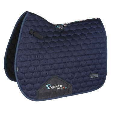 Tapis de selle Air Motion Luxe Shires Arma Marine Bleu marine