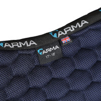 Tapis de selle Air Motion Luxe Shires Arma Marine Bleu marine