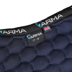 Tapis de selle Air Motion Luxe Shires Arma Marine Bleu marine