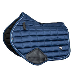 Tapis de selle d'obstacle Eltar Satin Shires Arma Marine Bleu marine