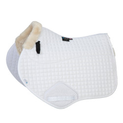 Tapis de selle d'obstacle SupaFleece Shires Arma Naturel Marron