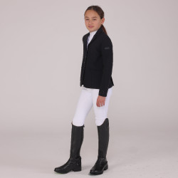 Veste de concours Optima Gx jeune cavalier Shires Aubrion Noir