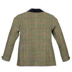 Veste Saratoga enfant Shires Aubrion Carreaux rouge / jaune / bleu Motifs