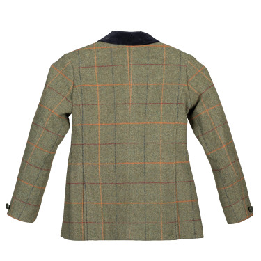 Veste Saratoga enfant Shires Aubrion Carreaux rouge / jaune / bleu Motifs