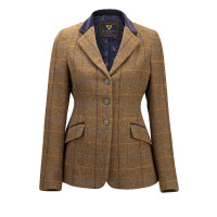 Jas Saratoga Shires Aubrion Bruine eiken ruiten Motieven