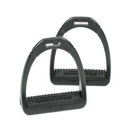 Étriers Premium Profile Shires Compositi Noir Étriers Premium Profile Shires Compositi Noir
