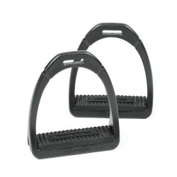 Étriers Premium Profile Shires Compositi Noir Étriers Premium Profile Shires Compositi Noir