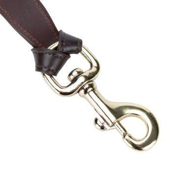 Longe en cuir Shires Velociti Lusso Havane Marron