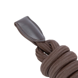 Longe en cuir Shires Velociti Lusso Havane Marron