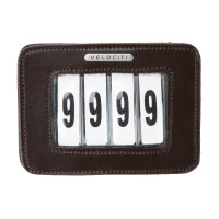 Porte-numéro de tapis x4 Shires Velociti Havane Marron Porte-numéro de tapis x4 Shires Velociti Havane Marron