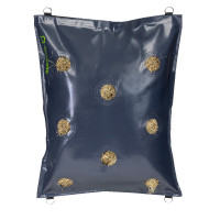 Sac à foin zippé en Pvc résistant Shires FreeGraze Marine Bleu marine