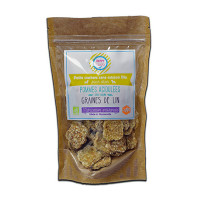 Crackers graines de lin chien Happy Crackers