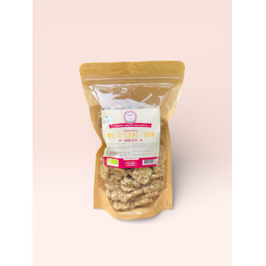 Crackers graines de lin Happy Crackers miel thym