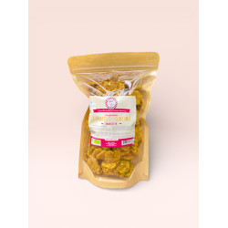 Crackers graines de lin Happy Crackers carottes curcuma Crackers graines de lin Happy Crackers carottes curcuma