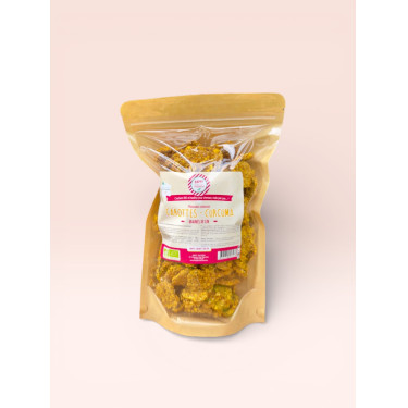 Crackers graines de lin Happy Crackers carottes curcuma Crackers graines de lin Happy Crackers carottes curcuma