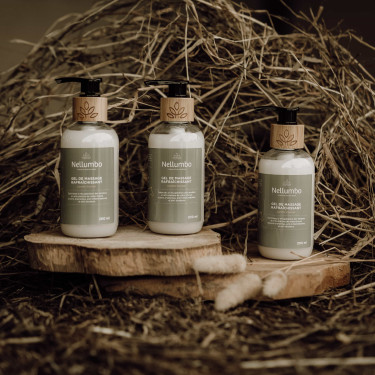 Gel de massage rafraichissant Nellumbo