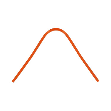 Arcade d’arçon Eric Thomas Hybrid EK-Confortech Orange