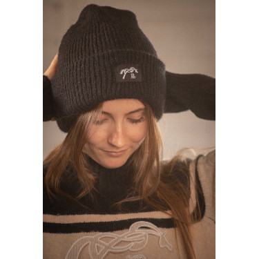 Bonnet Pénélope Solena femme Noir