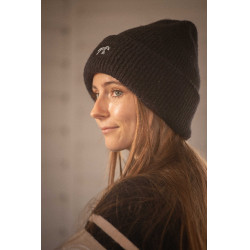 Bonnet Pénélope Solena femme Noir
