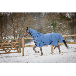 Nekbeschermer Equithème Tyrex Aisance 1200D Blauw