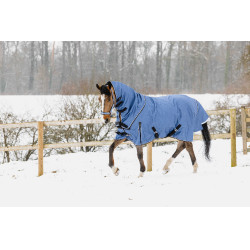 Couvre-cou Equithème Tyrex Aisance 1200D Bleu