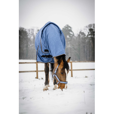 Couvre-cou Equithème Tyrex Aisance 1200D Bleu