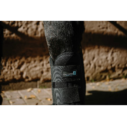Koel&droog peesbeschermers Equithème Fresh Zwart