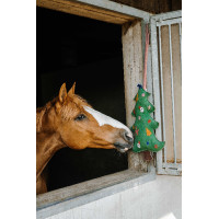 Jouet pour chevaux Hippotonic Sapin de Noël Vert