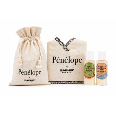 Kit de soin du cuir Saphir Pénélope Kit de soin du cuir Saphir Pénélope